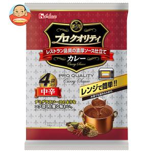 ハウス食品 ハウス プロ クオリティ ビーフカレー 中辛 4袋×12個入(6個