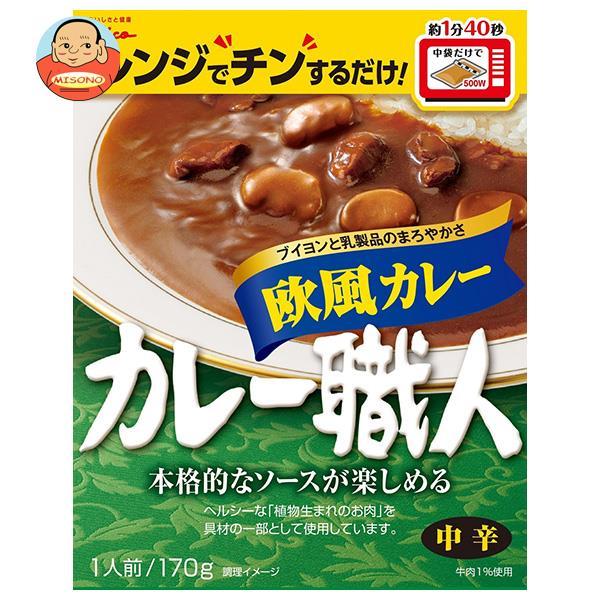 江崎グリコ カレー職人 欧風カレー中辛 170g×10個入