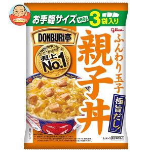 江崎グリコ DONBURI亭 3食パック 親子丼 (180g×3袋)×10袋入｜misono-support