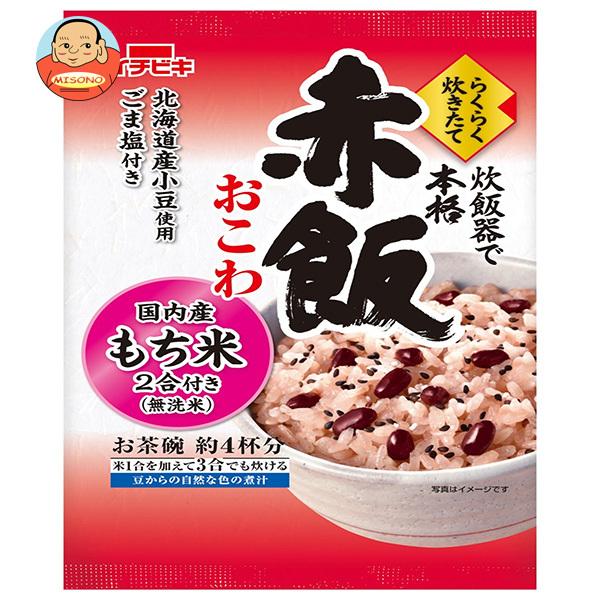 イチビキ らくらく炊きたて 赤飯おこわ 383g×6個入｜ 送料別
