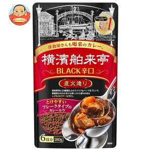 エバラ食品 横濱舶来亭 カレーフレーク BLACKの辛口 180g×10本入｜味園サポート ヤフー店