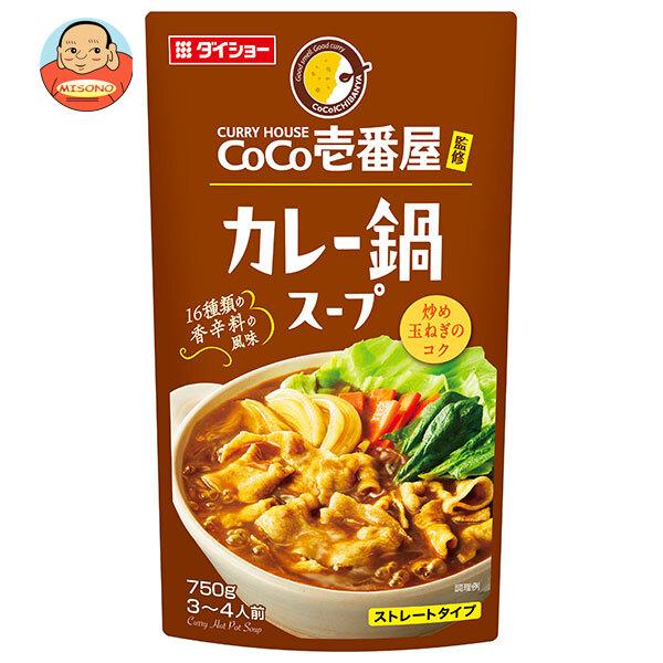ダイショー CoCo壱番屋監修 カレー鍋スープ 750g×10袋入｜ 送料別