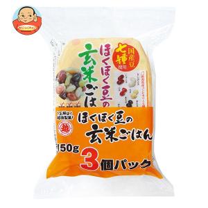 越後製菓 ほくほく豆の玄米ごはん 3食パック (150g×3個) ×4個入の商品画像