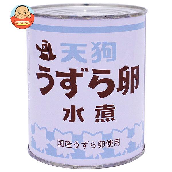 天狗缶詰 うずら卵 水煮 国産 JAS 2号缶 430g缶×12個入｜ 送料別