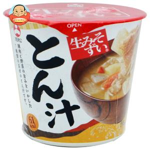 旭松食品 送料無料 生みそずい とん汁 カップ 6食入 : ショップダイ