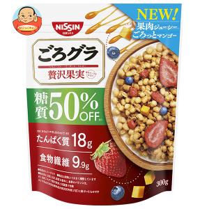 ごろグラ糖質50％オフ 贅沢果実 ( 300g×6セット )/ ごろっとグラノーラ