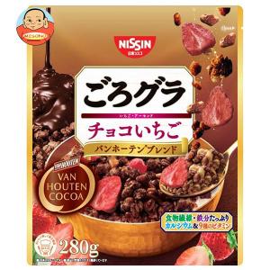 日清シスコ ごろグラ チョコいちご バンホーテンブレンド 280g×6袋入｜misono-support