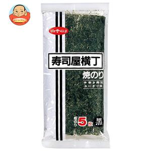 白子のり 寿司屋横丁 黒 全形5枚×10袋入