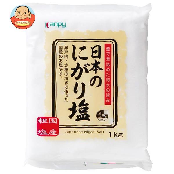 カンピー 日本のにがり塩 1kg×12袋入