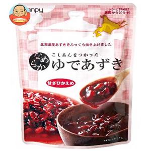カンピー なめらかゆであずき 甘さひかえめ 200gパウチ×12袋入
