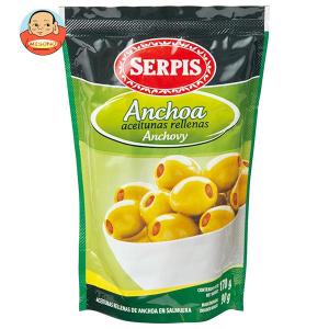 セルピス グリーンオリーブ アンチョビ入り 170gパウチ×12袋入