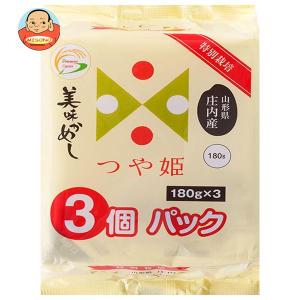 ドリームズファーム 美味かめし つや姫(山形県産) (180g×3P)×8個入｜ 送料別