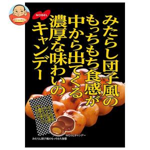 ノーベル製菓 みたらし団子風のもっちもち食感が中から出てくる濃厚な味わいのキャンデー 80g×6個入