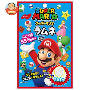 NOBEL ノーベル 40g スーパーマリオラムネ ラムネ味 (6×4)24入 (マリオ