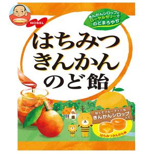 ノーベル製菓 はちみつきんかんのど飴 110g×6個入