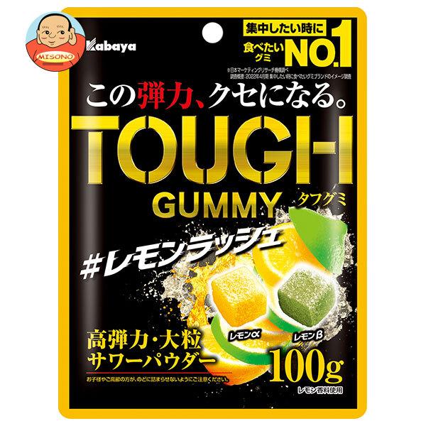 カバヤ タフグミ レモンラッシュ 100g×6袋入｜ 送料別
