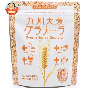 西田精麦 九州大麦グラノーラ 200g×12袋入...