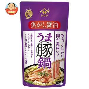 ヤマサ醤油 うま豚鍋つゆ 焦がし醤油 750gパウチ×12袋入