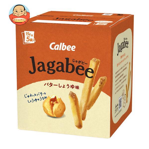 カルビー Jagabee(じゃがビー) バターしょうゆ味 75g×12箱入