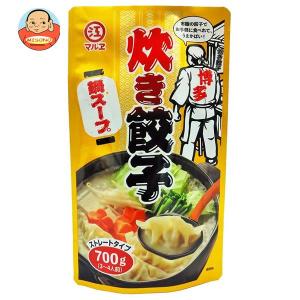 マルエ醤油 博多炊き餃子鍋スープ 700g×12袋入