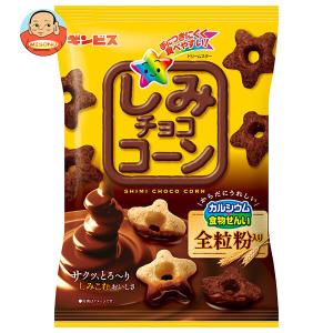 ギンビス しみチョココーン 全粒粉 60g×12個入×(2ケース)｜ 送料