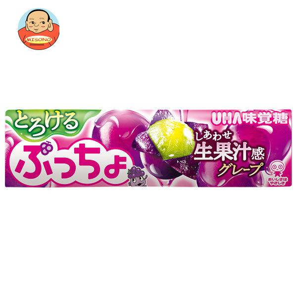 UHA味覚糖 ぷっちょスティック とろけるグレープ 10粒×10個入｜ 送料別
