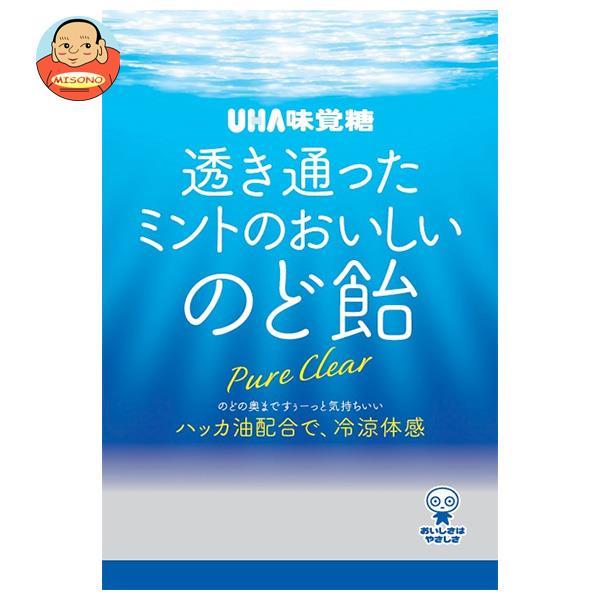 UHA味覚糖 透き通ったミントのおいしいのど飴 92g×6袋入