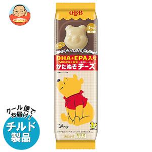 送料無料 【チルド(冷蔵)商品】QBB くまのプーさんかたぬきチーズ DHA・EPA入り 30g×6袋入｜misono-support