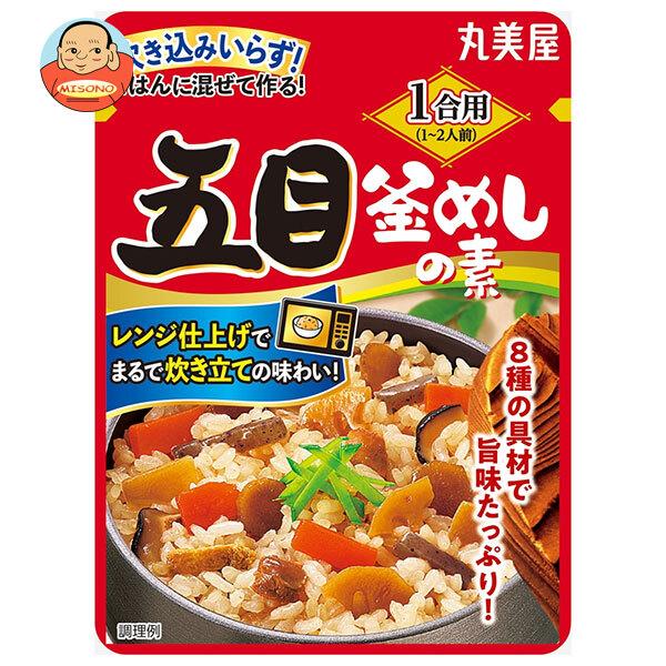 丸美屋 1合用 混ぜて作る 五目釜めしの素 110g×10個入｜ 送料別