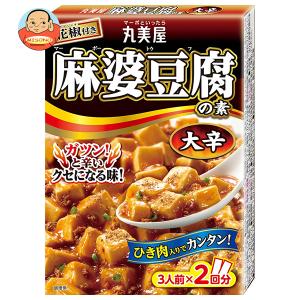丸美屋 麻婆豆腐の素 大辛 162g×10箱入｜ 送料別