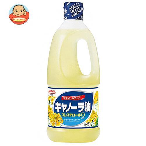 昭和産業 (SHOWA) キャノーラ油 1000g×12本入