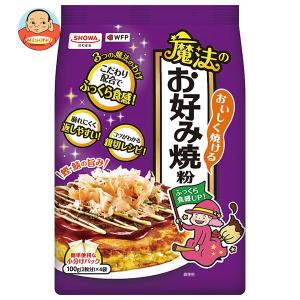 昭和産業 (SHOWA) おいしく焼ける魔法のお好み焼粉 400g(100g×4袋)×6袋