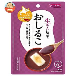 谷尾食糧工業 さくらあん 生あん仕立ておしるこ 160g×12袋入｜味園サポート ヤフー店