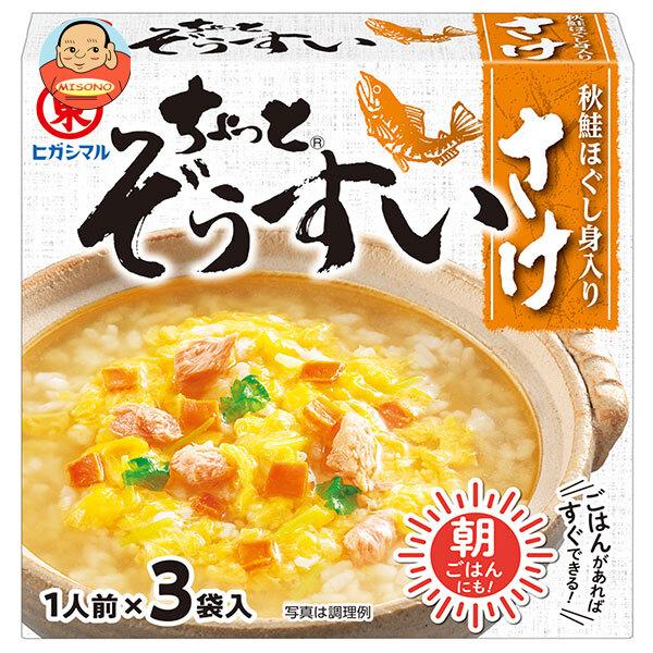 ヒガシマル醤油 ちょっとぞうすい さけ 3袋×10箱入｜ 送料別