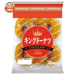 駄菓子キング　 丸中製菓 キングドーナツ 6個×9袋入｜ 送料別 : 味園サポート