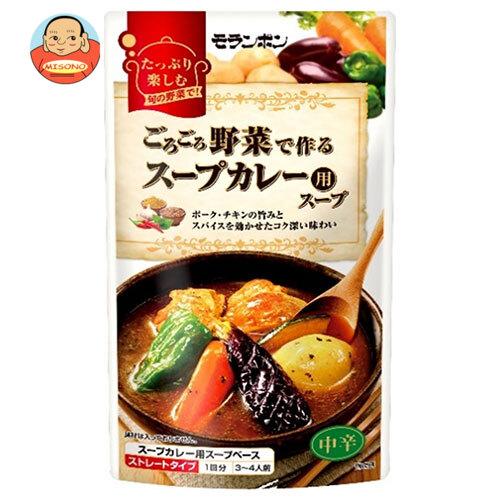 モランボン ごろごろ野菜で作る スープカレー用スープ 750g×10袋入｜ 送料別