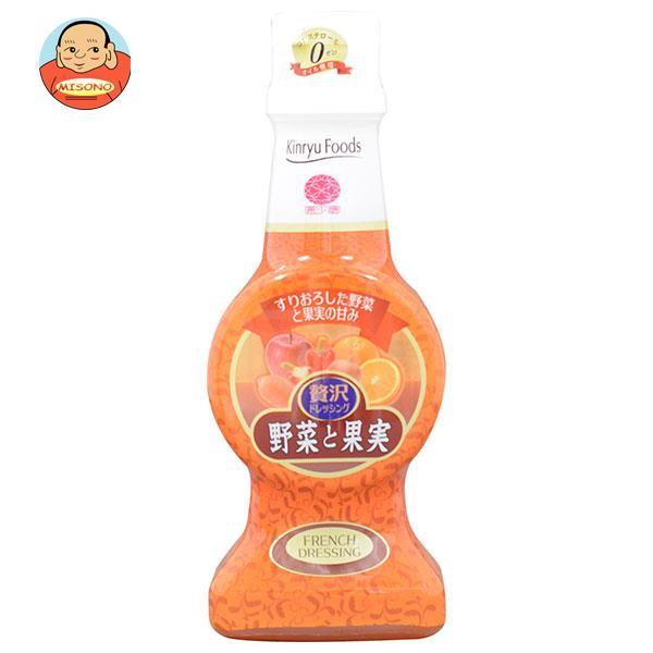 キンリューフーズ 希少糖 贅沢ドレッシング 野菜と果実 230gペットボトル×12本入｜ 送料別