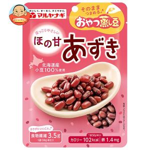 マルヤナギ おやつ蒸し豆 ほの甘あずき 50g×12袋入｜味園サポート ヤフー店