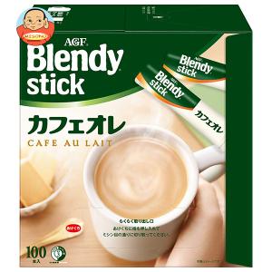 AGF ブレンディ スティック カフェオレ 400本 (100本入×4箱 まとめ買い