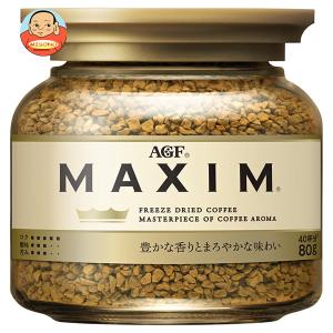 味の素 AGF インスタントコーヒー マキシム 80g 24個 瓶 : くまの中谷