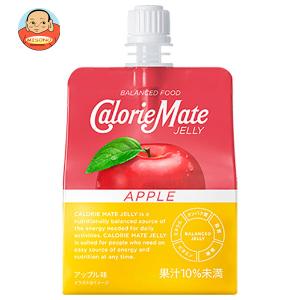 大塚製薬 カロリーメイトゼリー アップル味 215g パウチ 48個 (24個入