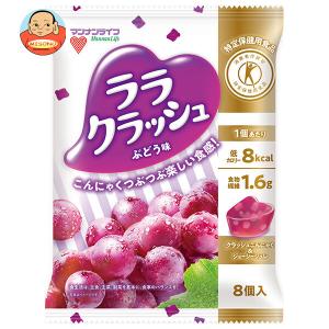 マンナンライフ 蒟蒻畑 ララクラッシュ ぶどう味【特定保健用食品 特保】 24g×8個×12袋入