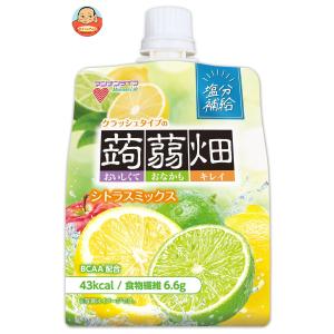 マンナンライフ クラッシュタイプ の 蒟蒻畑 シトラスミックス 150gパウチ×30本入｜ 送料別｜味園サポート ヤフー店