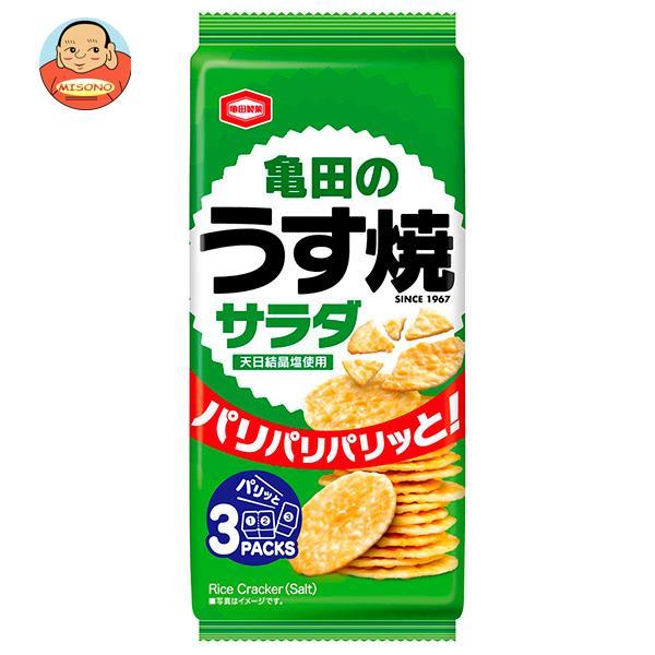 亀田製菓 亀田のうす焼 サラダ 80g×12袋入｜ 送料別