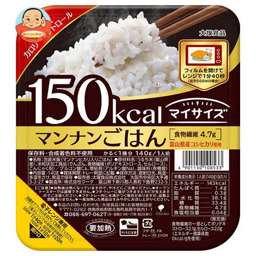 大塚食品 マイサイズ マンナンごはん 140g×24個入｜ 送料別