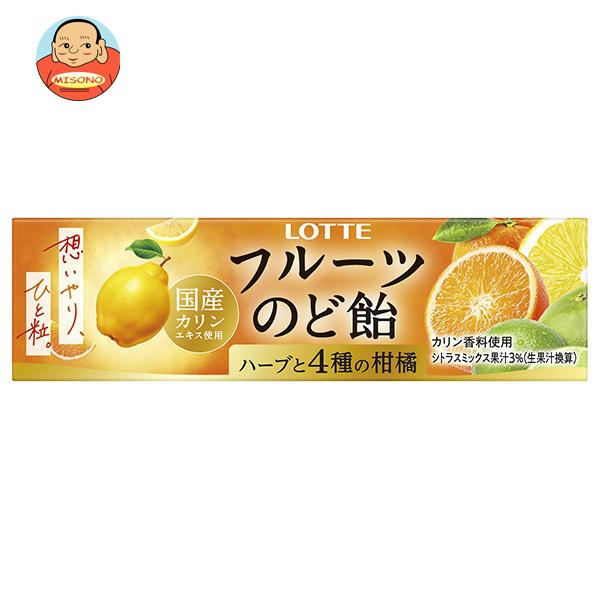ロッテ フルーツのど飴 11粒×10個入｜ 送料別