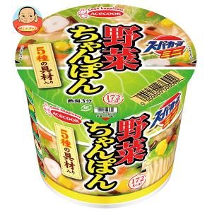 エースコック スーパーカップミニ 野菜ちゃんぽん 42g×12個入｜misono-support