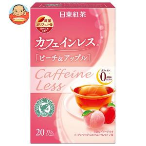 三井農林 日東紅茶 カフェインレスTB ピーチ&アップル 2g×20袋×48箱入｜misono-support