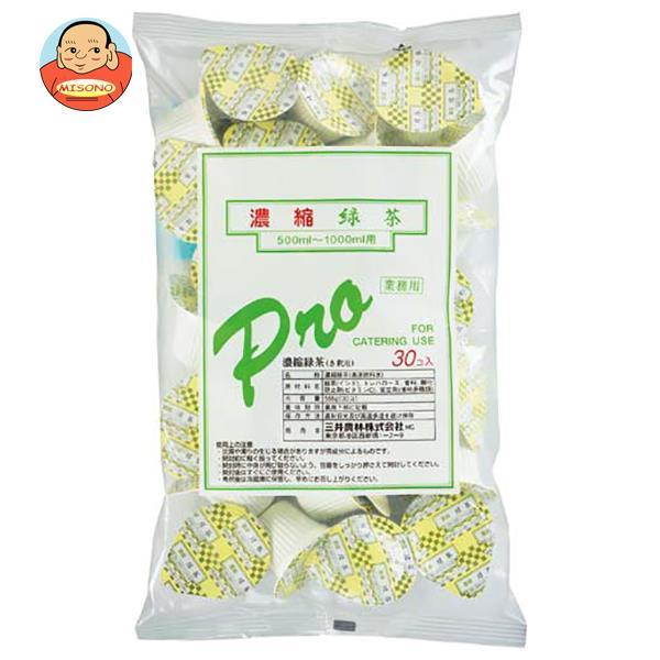 三井農林 濃縮 緑茶 (希釈用) ポーション 18.5g×30個×6袋入