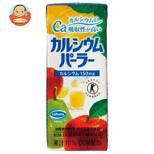 富永貿易 カルシウムパーラー【特定保健用食品 特保】 200ml紙パック×24本入｜ 送料別